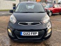 USED 2012 12 KIA PICANTO 1.2 2 ECODYNAMICS 5d 84 BHP &pound;0 Road Tax + 65 MPG & Service History