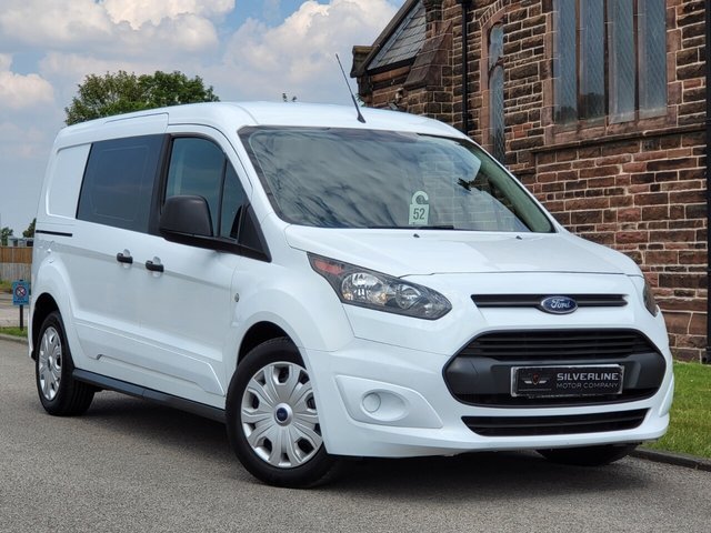 2017 17 Ford Transit Connect 1.5 TDCi 230 Chassis Double Cab L2 H1 6dr 100bhp