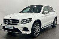 USED 2017 17 MERCEDES-BENZ GLC-CLASS 2.1 GLC 250 D 4MATIC AMG LINE PREMIUM PLUS 5d 201 BHP Striking High Gloss Polar White, Full Black Leather, Panoramic Electric Glass Slide Roof, 20" AMG Alloy Wheels