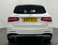USED 2017 17 MERCEDES-BENZ GLC-CLASS 2.1 GLC 250 D 4MATIC AMG LINE PREMIUM PLUS 5d 201 BHP Striking High Gloss Polar White, Full Black Leather, Panoramic Electric Glass Slide Roof, 20" AMG Alloy Wheels