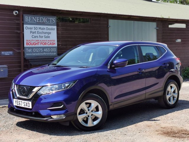 2017 67 Nissan Qashqai 1.5 DCI ACENTA 5d 108 BHP