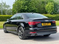USED 2016 16 AUDI A4 2.0 TDI S LINE 4d 148 BHP GENUINE LOW MILES + 2 REMOTE KEYS
