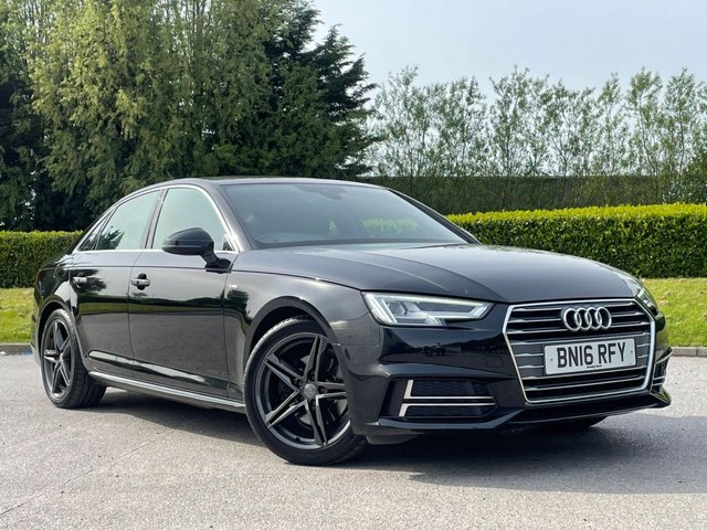 2016 16 Audi A4 2.0 TDI S LINE 4d 148 BHP