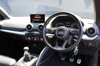 USED 2017 17 AUDI Q2 1.4 TFSI S LINE 5d 148 BHP Full Audi History, 5 Services, Part Leather Sport Seats, Satellite Navigation, Heated Seats, Voice Command, Cruise Control
