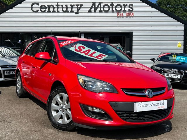 2015 64 Vauxhall Astra 1.6 CDTI TOURER DESIGN 5d - &pound;0TAX