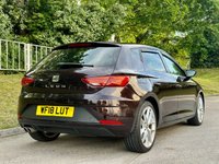 USED 2018 18 SEAT LEON 2.0 TDI FR TECHNOLOGY 5d 148 BHP 2 KEYS + FDSH + FR TEC