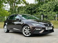 USED 2018 18 SEAT LEON 2.0 TDI FR TECHNOLOGY 5d 148 BHP 2 KEYS + FDSH + FR TEC