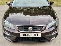 USED 2018 18 SEAT LEON 2.0 TDI FR TECHNOLOGY 5d 148 BHP 2 KEYS + FDSH + FR TEC