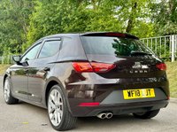 USED 2018 18 SEAT LEON 2.0 TDI FR TECHNOLOGY 5d 148 BHP 2 KEYS + FDSH + FR TEC