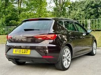 USED 2018 18 SEAT LEON 2.0 TDI FR TECHNOLOGY 5d 148 BHP 2 KEYS + FDSH + FR TEC