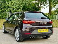 USED 2018 18 SEAT LEON 2.0 TDI FR TECHNOLOGY 5d 148 BHP 2 KEYS + FDSH + FR TEC