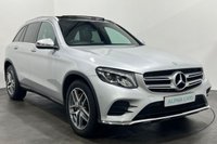 USED 2017 17 MERCEDES-BENZ GLC-CLASS 2.1 GLC 220 D 4MATIC AMG LINE PREMIUM PLUS 5d 168 BHP Striking Iridium Silver, Panoramic Glass Electric Slide Roof,Full Black Leather, Burmester Audio