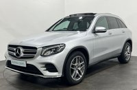 USED 2017 17 MERCEDES-BENZ GLC-CLASS 2.1 GLC 220 D 4MATIC AMG LINE PREMIUM PLUS 5d 168 BHP Striking Iridium Silver, Panoramic Glass Electric Slide Roof,Full Black Leather, Burmester Audio