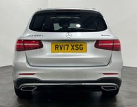 USED 2017 17 MERCEDES-BENZ GLC-CLASS 2.1 GLC 220 D 4MATIC AMG LINE PREMIUM PLUS 5d 168 BHP Striking Iridium Silver, Panoramic Glass Electric Slide Roof,Full Black Leather, Burmester Audio