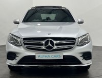 USED 2017 17 MERCEDES-BENZ GLC-CLASS 2.1 GLC 220 D 4MATIC AMG LINE PREMIUM PLUS 5d 168 BHP Striking Iridium Silver, Panoramic Glass Electric Slide Roof,Full Black Leather, Burmester Audio