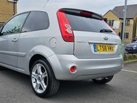 USED 2008 58 FORD FIESTA 1.2 (75 BHP) ZETEC BLUE EDITION 3DR + SPECIAL EDITION + REVERSE PARKING AID + SONY RADIO-CD  16S+REVERSE PARKING AID+SONY RADIO-CD-AUX