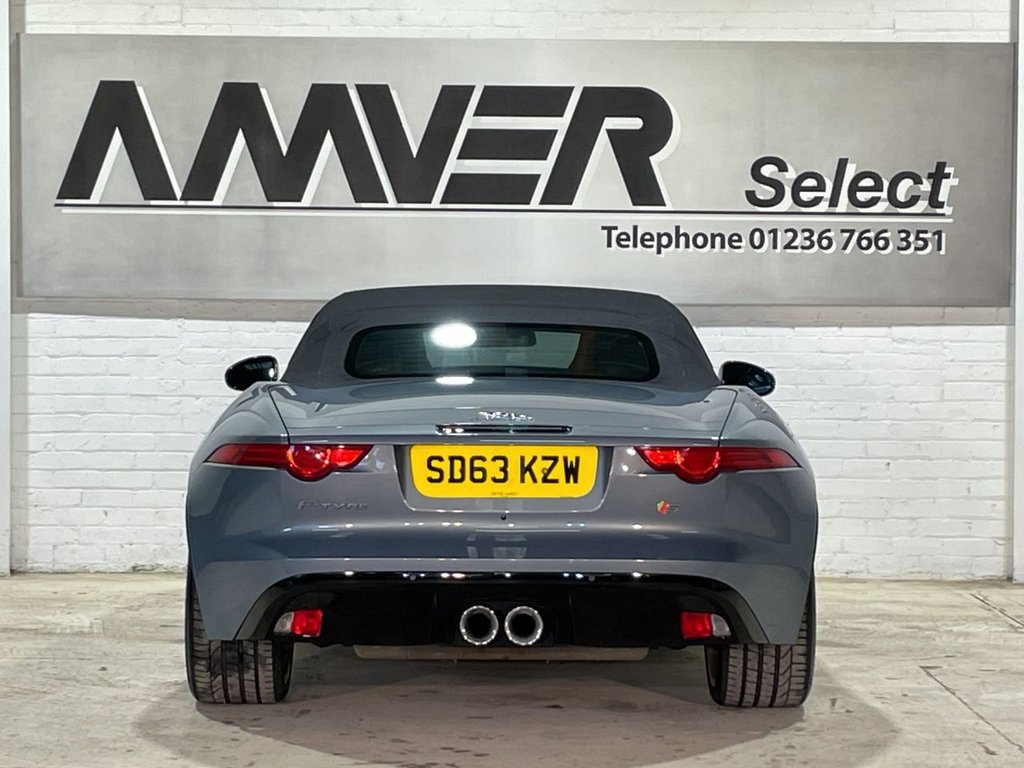 USED 2013 63 JAGUAR F-TYPE 3.0 V6 S 2d 380 BHP 