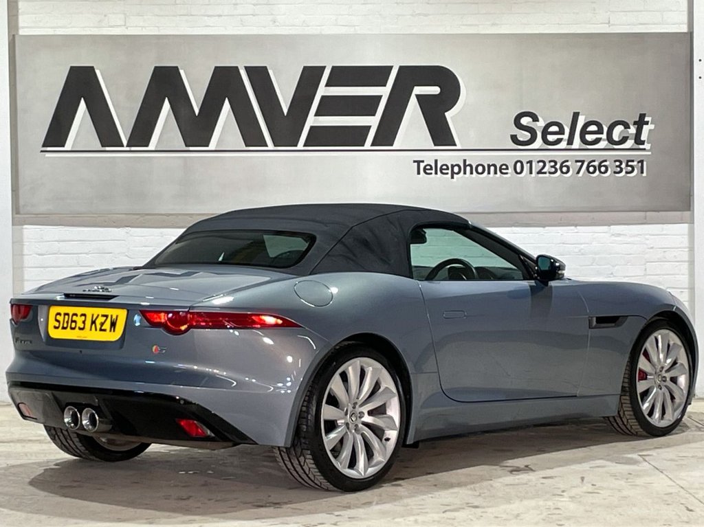 USED 2013 63 JAGUAR F-TYPE 3.0 V6 S 2d 380 BHP 