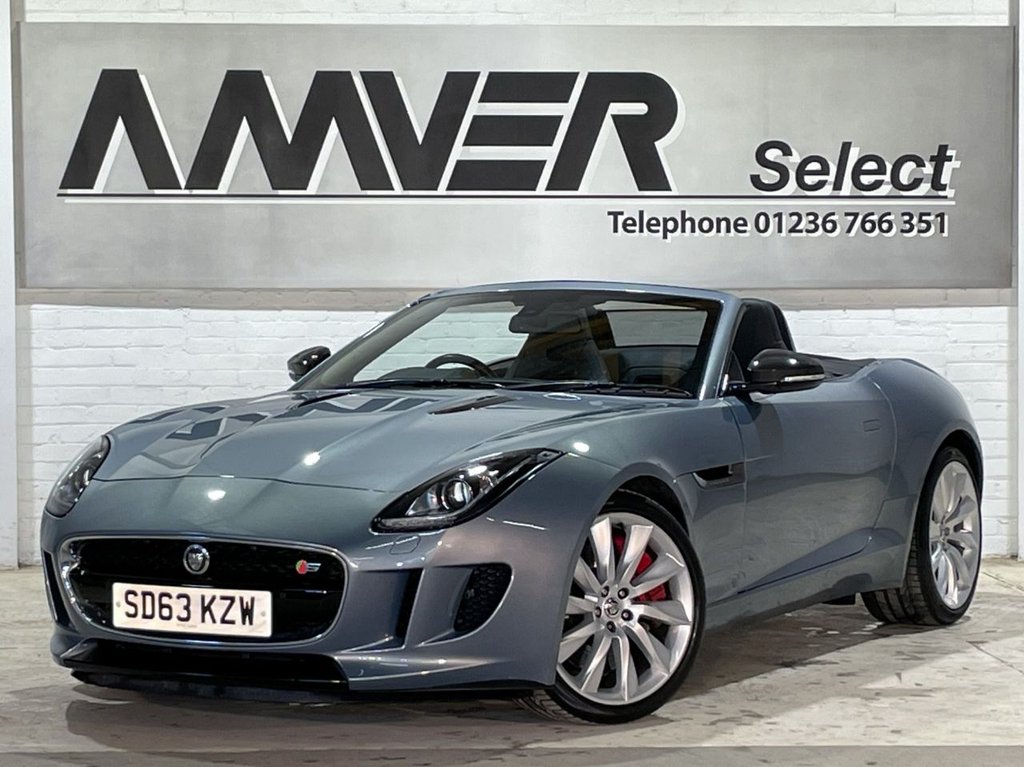 USED 2013 63 JAGUAR F-TYPE 3.0 V6 S 2d 380 BHP 