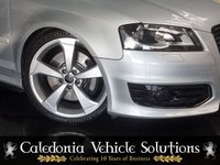 USED 2012 62 AUDI A3 2.0 S3 SPORTBACK TFSI QUATTRO BLACK EDITION 5d 261 BHP LOW MILEAGE WITH EXTENSIVE SERVICE HISTORY ( 11 SERVICE STAMPS ) 1 YEARS MOT AND 6 MONTH WARRANTY