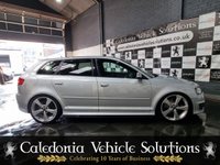 USED 2012 62 AUDI A3 2.0 S3 SPORTBACK TFSI QUATTRO BLACK EDITION 5d 261 BHP LOW MILEAGE WITH EXTENSIVE SERVICE HISTORY ( 11 SERVICE STAMPS ) 1 YEARS MOT AND 6 MONTH WARRANTY