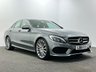 USED 2018 18 MERCEDES-BENZ C-CLASS 1.6L C200 D AMG LINE 4d AUTO 136 BHP 