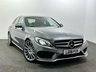 USED 2018 18 MERCEDES-BENZ C-CLASS 1.6L C200 D AMG LINE 4d AUTO 136 BHP 