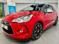 USED 2014 14 CITROEN DS3 1.6 e-HDi Airdream DStyle Plus Hatchback 3dr Diesel Manual Euro 5 (s/s) (90 ps) &pound;0 TAX, Bluetooth, P.Sensors