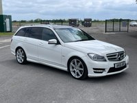 USED 2011 61 MERCEDES-BENZ C-CLASS 2.1 C220 CDI BLUEEFFICIENCY SPORT ED125 5d 170 BHP ELECTRIC PAN ROOF, AMG SPORT B/KIT