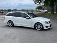 USED 2011 61 MERCEDES-BENZ C-CLASS 2.1 C220 CDI BLUEEFFICIENCY SPORT ED125 5d 170 BHP ELECTRIC PAN ROOF, AMG SPORT B/KIT