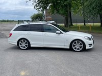 USED 2011 61 MERCEDES-BENZ C-CLASS 2.1 C220 CDI BLUEEFFICIENCY SPORT ED125 5d 170 BHP ELECTRIC PAN ROOF, AMG SPORT B/KIT