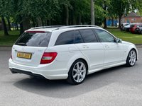 USED 2011 61 MERCEDES-BENZ C-CLASS 2.1 C220 CDI BLUEEFFICIENCY SPORT ED125 5d 170 BHP ELECTRIC PAN ROOF, AMG SPORT B/KIT