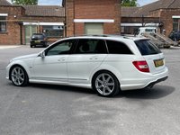 USED 2011 61 MERCEDES-BENZ C-CLASS 2.1 C220 CDI BLUEEFFICIENCY SPORT ED125 5d 170 BHP ELECTRIC PAN ROOF, AMG SPORT B/KIT