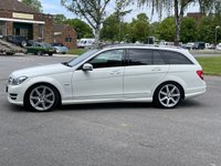 USED 2011 61 MERCEDES-BENZ C-CLASS 2.1 C220 CDI BLUEEFFICIENCY SPORT ED125 5d 170 BHP ELECTRIC PAN ROOF, AMG SPORT B/KIT