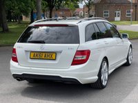 USED 2011 61 MERCEDES-BENZ C-CLASS 2.1 C220 CDI BLUEEFFICIENCY SPORT ED125 5d 170 BHP ELECTRIC PAN ROOF, AMG SPORT B/KIT