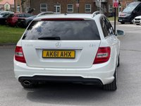 USED 2011 61 MERCEDES-BENZ C-CLASS 2.1 C220 CDI BLUEEFFICIENCY SPORT ED125 5d 170 BHP ELECTRIC PAN ROOF, AMG SPORT B/KIT