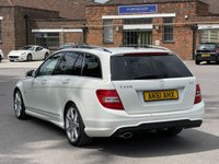USED 2011 61 MERCEDES-BENZ C-CLASS 2.1 C220 CDI BLUEEFFICIENCY SPORT ED125 5d 170 BHP ELECTRIC PAN ROOF, AMG SPORT B/KIT