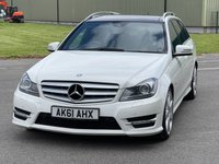 USED 2011 61 MERCEDES-BENZ C-CLASS 2.1 C220 CDI BLUEEFFICIENCY SPORT ED125 5d 170 BHP ELECTRIC PAN ROOF, AMG SPORT B/KIT