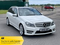 USED 2011 61 MERCEDES-BENZ C-CLASS 2.1 C220 CDI BLUEEFFICIENCY SPORT ED125 5d 170 BHP ELECTRIC PAN ROOF, AMG SPORT B/KIT