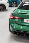 USED 2021 21 BMW M4 3.0 M4 COMPETITION 2d 503 BHP ISLE OF MANN GREEN WITH ORANGE
