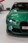 USED 2021 21 BMW M4 3.0 M4 COMPETITION 2d 503 BHP ISLE OF MANN GREEN WITH ORANGE