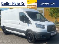 USED 2017 17 FORD TRANSIT 2.0 350 L3 H2 LWB MEDIUM ROOF P/V 129 BHP Fully Documented Service History