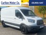 USED 2017 17 FORD TRANSIT 2.0 350 L3 H2 LWB MEDIUM ROOF P/V 129 BHP Fully Documented Service History