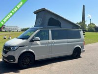 USED 2021 21 VOLKSWAGEN TRANSPORTER VOLKSWAGEN TRANSPORTER T6-1 LUXURY 150 BHP LONG WHEEL BASE  4 BERTH CAMPERVAN  4 BERTH 150 LONG WHEEL BASE