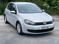 USED 2010 59 VOLKSWAGEN GOLF 1.6 S TDI 5d 89 BHP LOW &pound;35 TAX 70+MPG