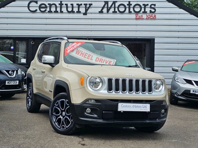 2016 16 Jeep Renegade 2.0 MultijetII LIMITED 4WD Euro6 5dr - 4x4 WHEEL DRIVE