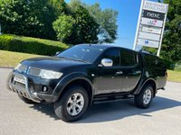 USED 2013 09 MITSUBISHI L200 2.5 DI-D 4X4 BARBARIAN LB DCB 175 BHP ** NO VAT * CANOPY + SAT NAV