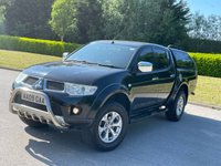 USED 2013 09 MITSUBISHI L200 2.5 DI-D 4X4 BARBARIAN LB DCB 175 BHP ** NO VAT * CANOPY + SAT NAV