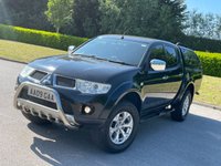 USED 2013 09 MITSUBISHI L200 2.5 DI-D 4X4 BARBARIAN LB DCB 175 BHP ** NO VAT * CANOPY + SAT NAV