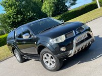 USED 2013 09 MITSUBISHI L200 2.5 DI-D 4X4 BARBARIAN LB DCB 175 BHP ** NO VAT * CANOPY + SAT NAV